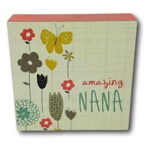 Hallmark Gifts Amazing Nana Plaque Sign Grandma